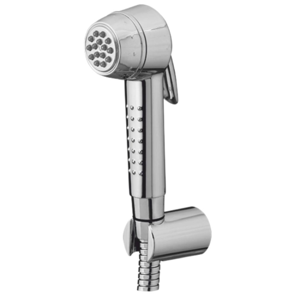 Health Faucet with 1.5 mtr. CP Flexible Hose (SS 304) & ABS Holder